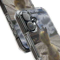 Adorable Duckling Magnetic Clear Phone Case, Cute Animal Cover, Unique Gifts for Animal Lovers, Phone Protection, Everyday Use