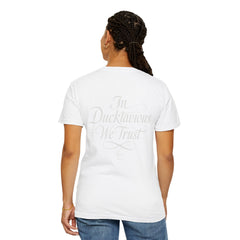 Ducktavious Quirky Duck T-Shirt, Fun Casual Tee, Gift for Animal Lovers, Summer Apparel, Unique Animal Design, Lighthearted Fashion