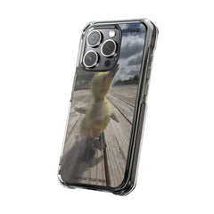 Adorable Duckling Magnetic Clear Phone Case, Cute Animal Cover, Unique Gifts for Animal Lovers, Phone Protection, Everyday Use