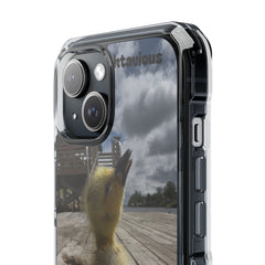 Adorable Duckling Magnetic Clear Phone Case, Cute Animal Cover, Unique Gifts for Animal Lovers, Phone Protection, Everyday Use