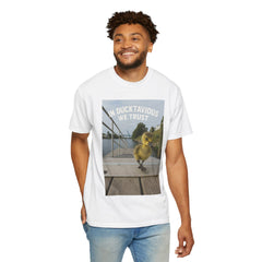 Ducktavious Quirky Duck T-Shirt, Fun Casual Tee, Gift for Animal Lovers, Summer Apparel, Unique Animal Design, Lighthearted Fashion